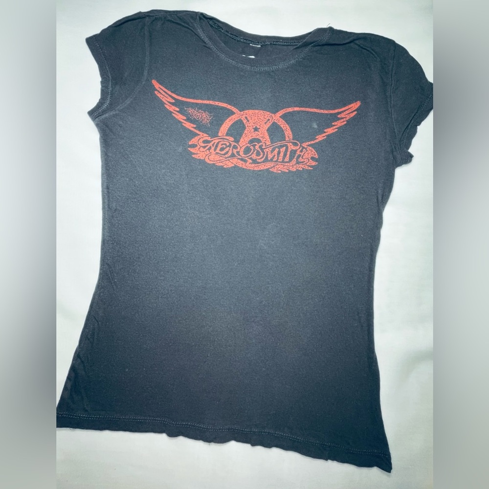 Aerosmith | Black Short Sleeve Graphic Tee